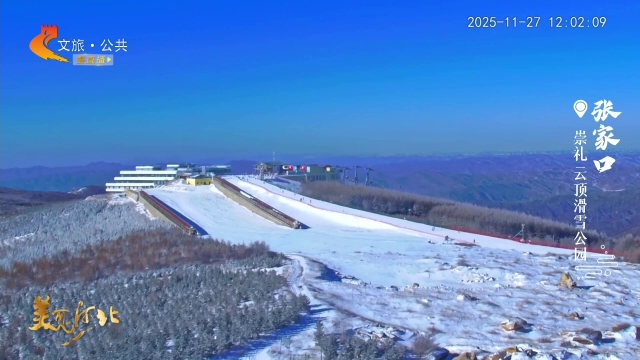 美丽河北慢直播•京张体育文化旅游带丨大跳台世界杯今日开赛！快来云顶近距离见证世界级选手精彩对决~ 张家口 正午 2025/11/27#这么近，那么美，周末到河北