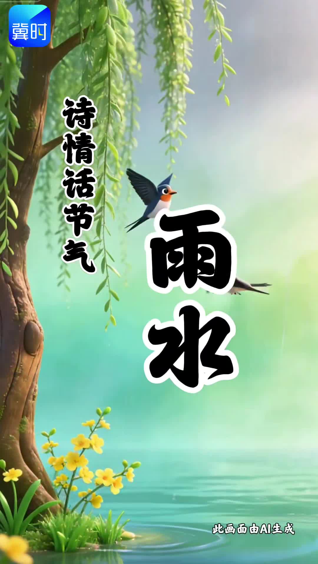 AI视频 | 诗情话节气 · 雨水