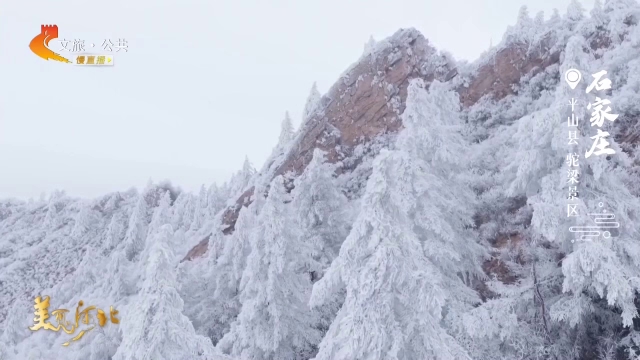 美丽河北见证官崔潇宇作品欣赏丨驼梁千峰雪，入目尽洁白