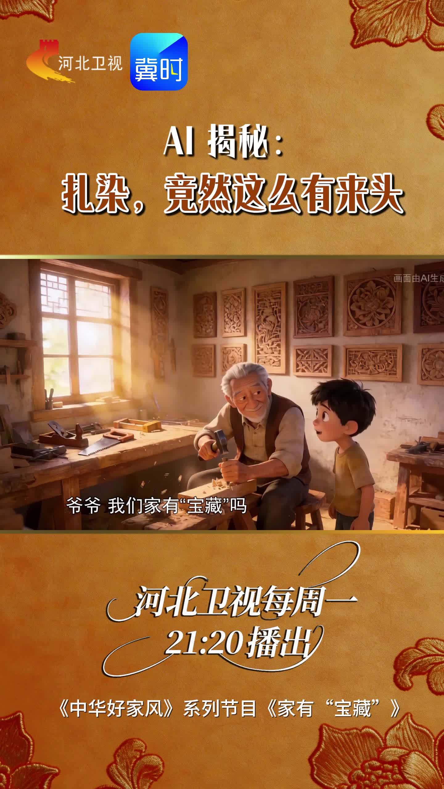 家有“宝藏” ｜AI 揭秘：扎染，竟然这么有来头