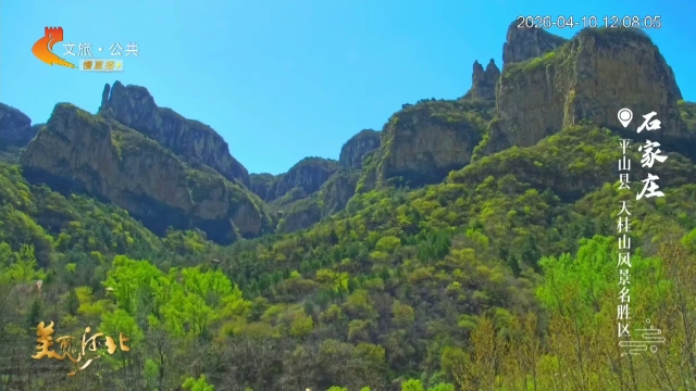 美丽河北慢直播•太行山文化旅游带丨上春山，才是对四月最浪漫的告白 正午 2026/04/10#这么近，那么美，周末到河北