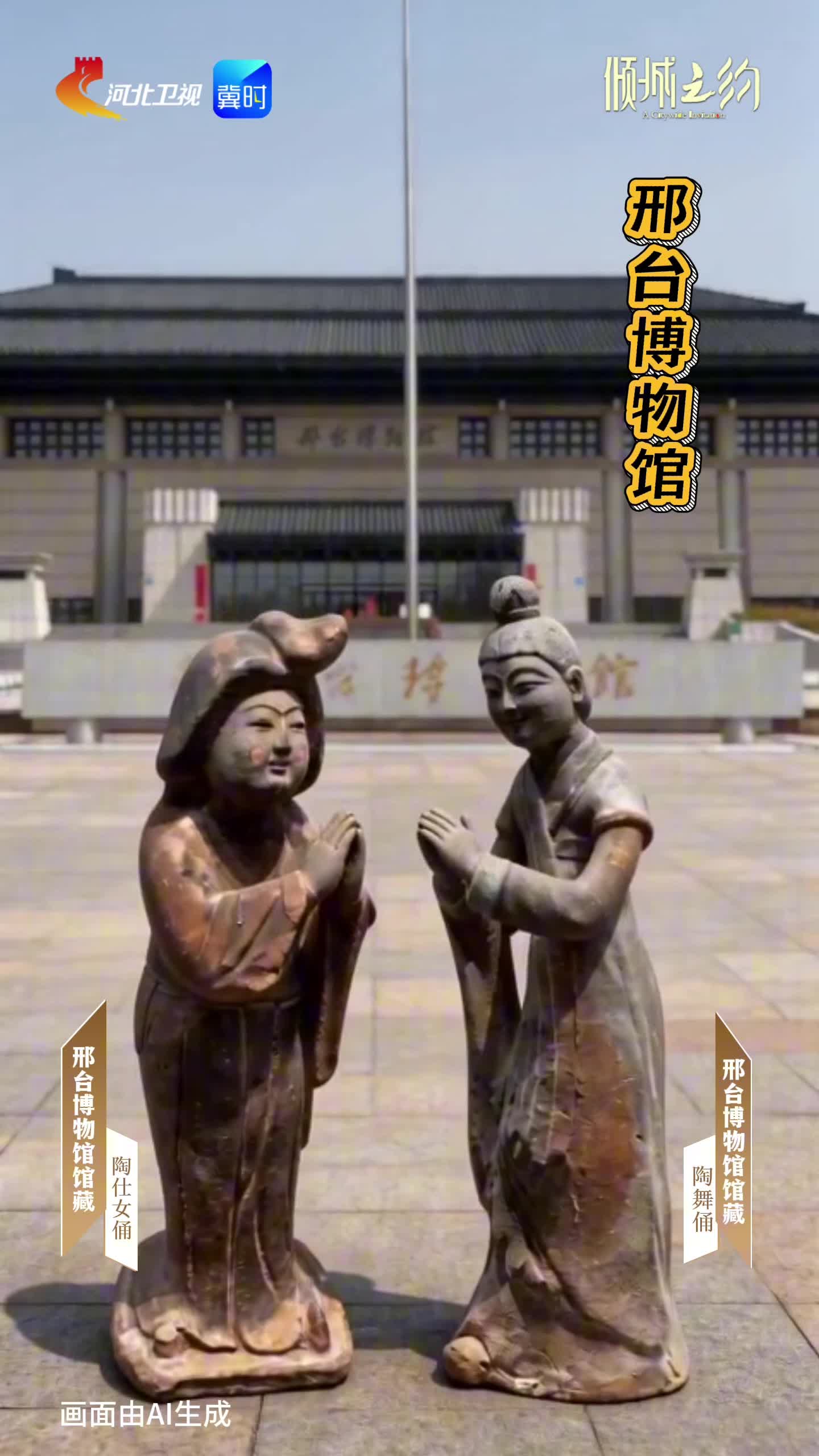 千年文物变身“显眼包”热舞， 定格太行泉城魅力邢台。