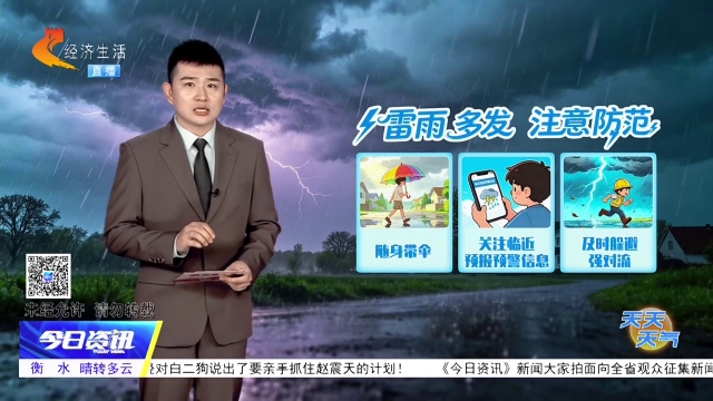 天天天气丨冷空气来袭 热意渐退！我省明起降温又降雨